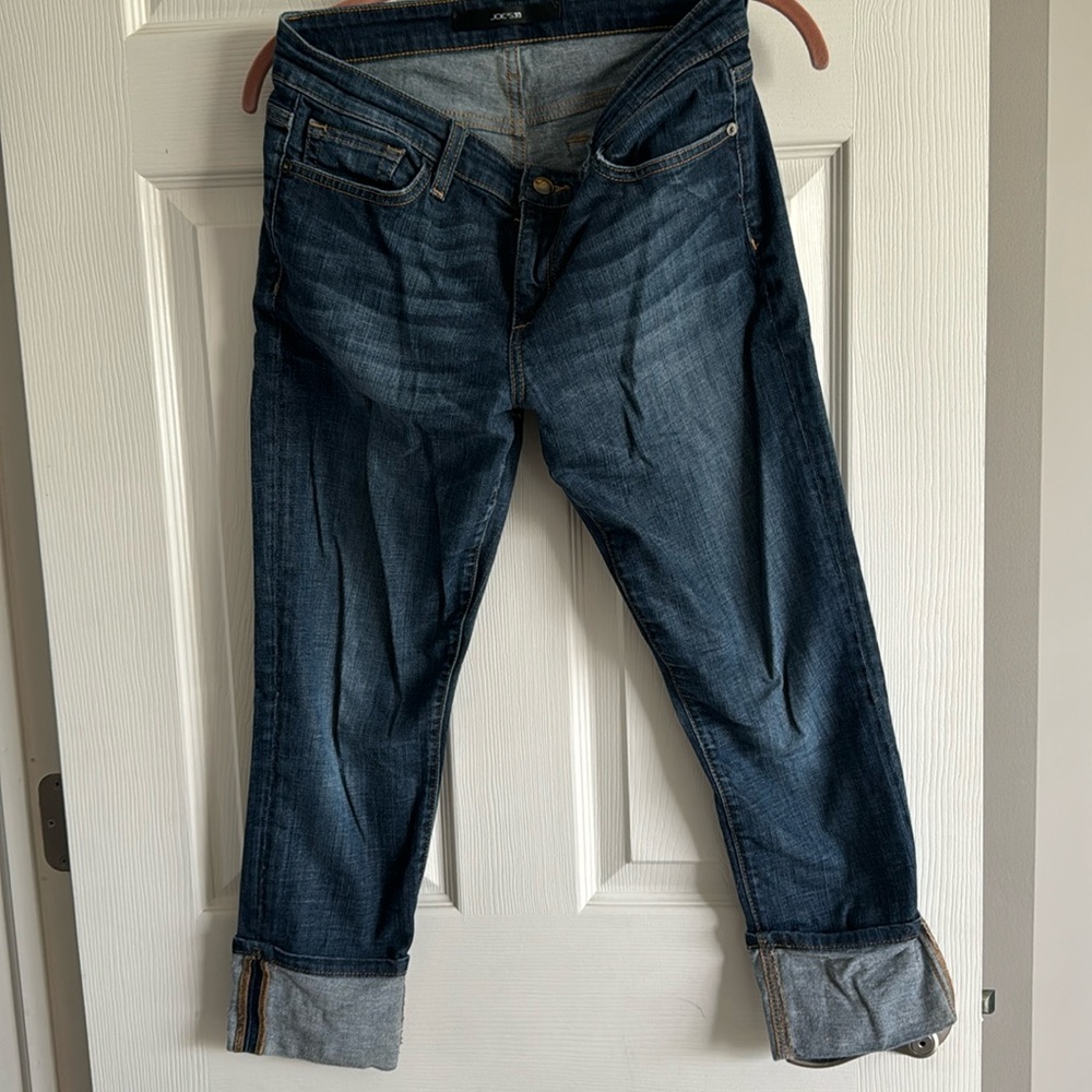 Joes' jeans with turned up cuff size 28